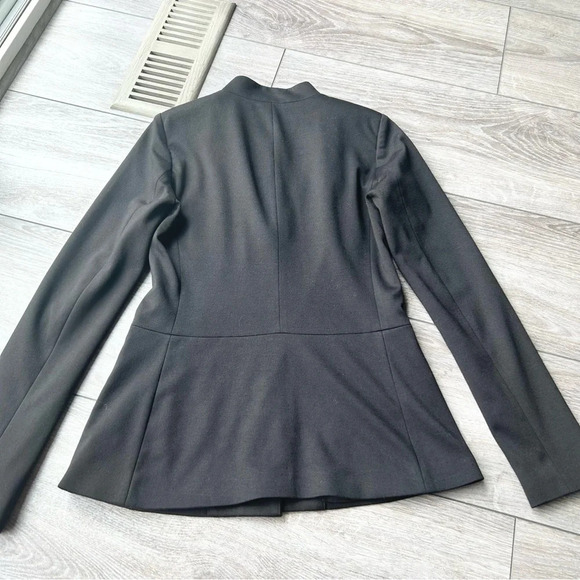 Tobias Black Military Style Button Down  Fitted Blazer - Picture 14 of 16